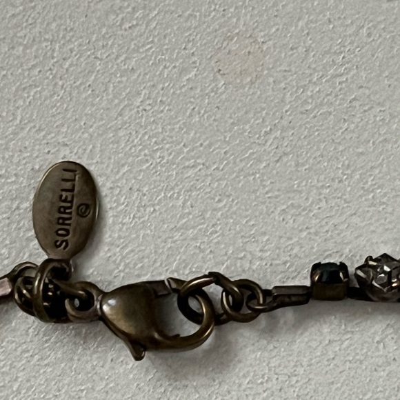 Sorrelli Black on Bronze Gemstone Tennis Bracelet - Picture 3 of 4